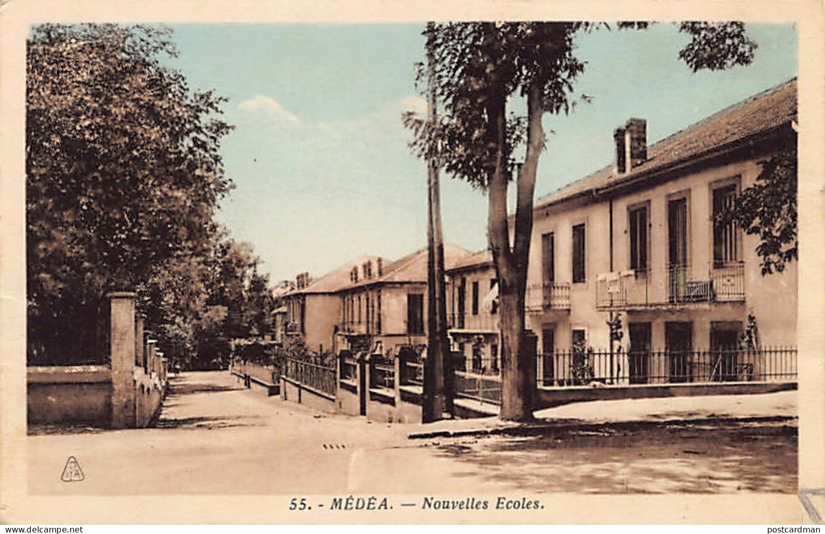 Algérie - MÉDÉA - Nouvelles écoles - Ed. EPA 55 - Medea