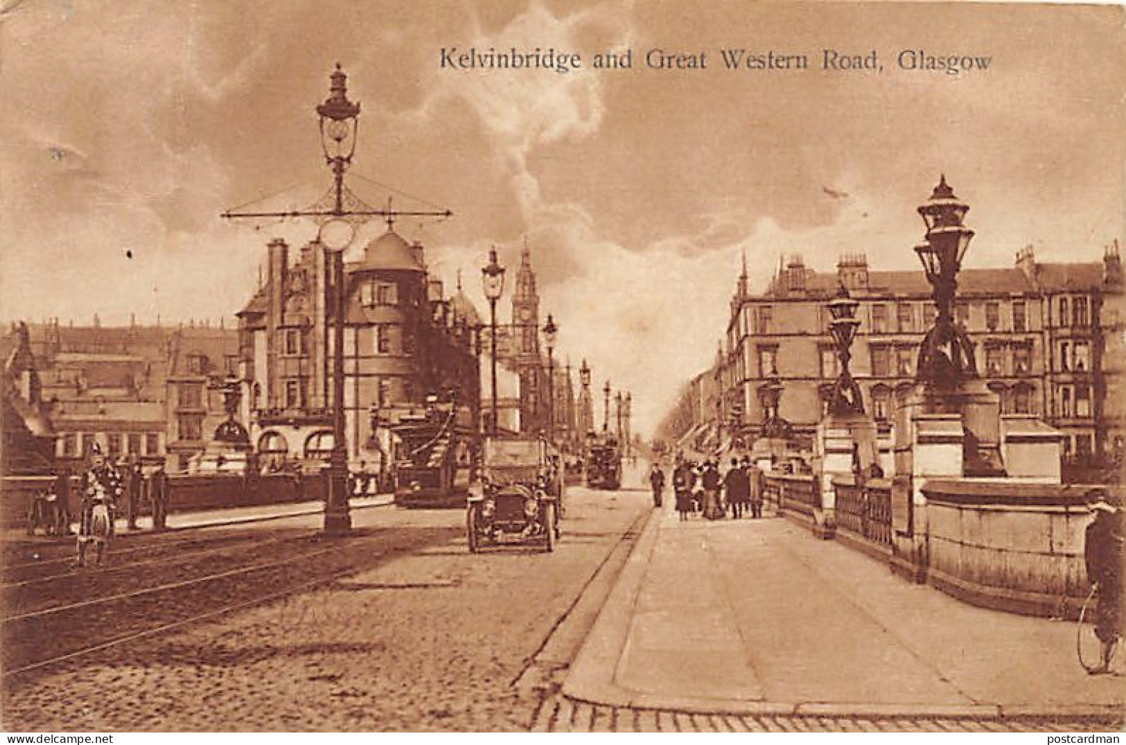 Scotland - GLASGOW - Kelvin Bridge And Great Western Road - Lanarkshire / Glasgow