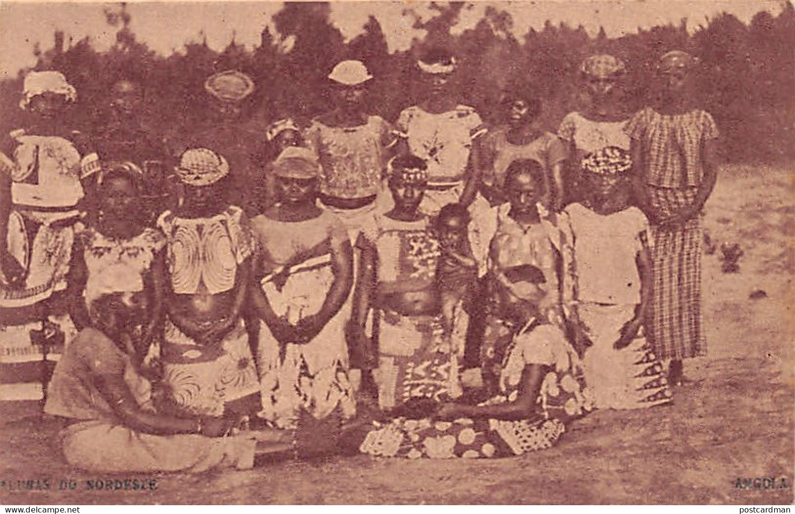 ANGOLA - Baluba Natives From The North East - Publ. A. Lusitana  - Angola