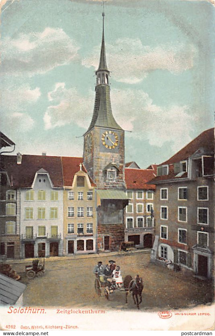 SOLOTHURN - Zeitglockenthurm - Verlag Wehrli 4262 - Soleure