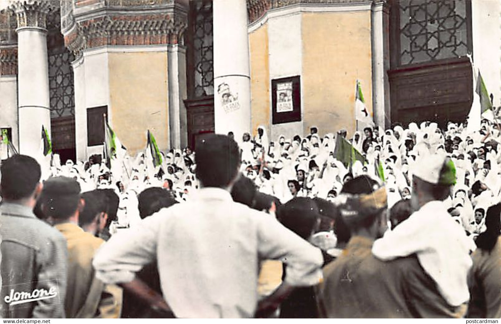 Algérie - Fêtes De L'Indépendance à Alger - Cohue Indescriptible à La Poste - Ed. Jomone 2047 - Alger