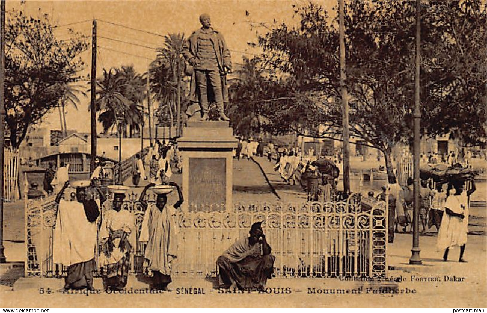 Sénégal - SAINT-LOUIS - Monument Faidherbe - Ed. Fortier 54 - Senegal
