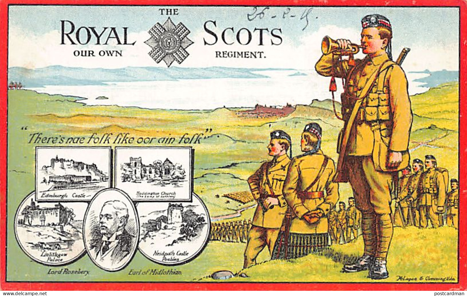 Scotland - The Royal Scots - Our Own Regiment - Publ. McLogan & Cumming - Andere & Zonder Classificatie