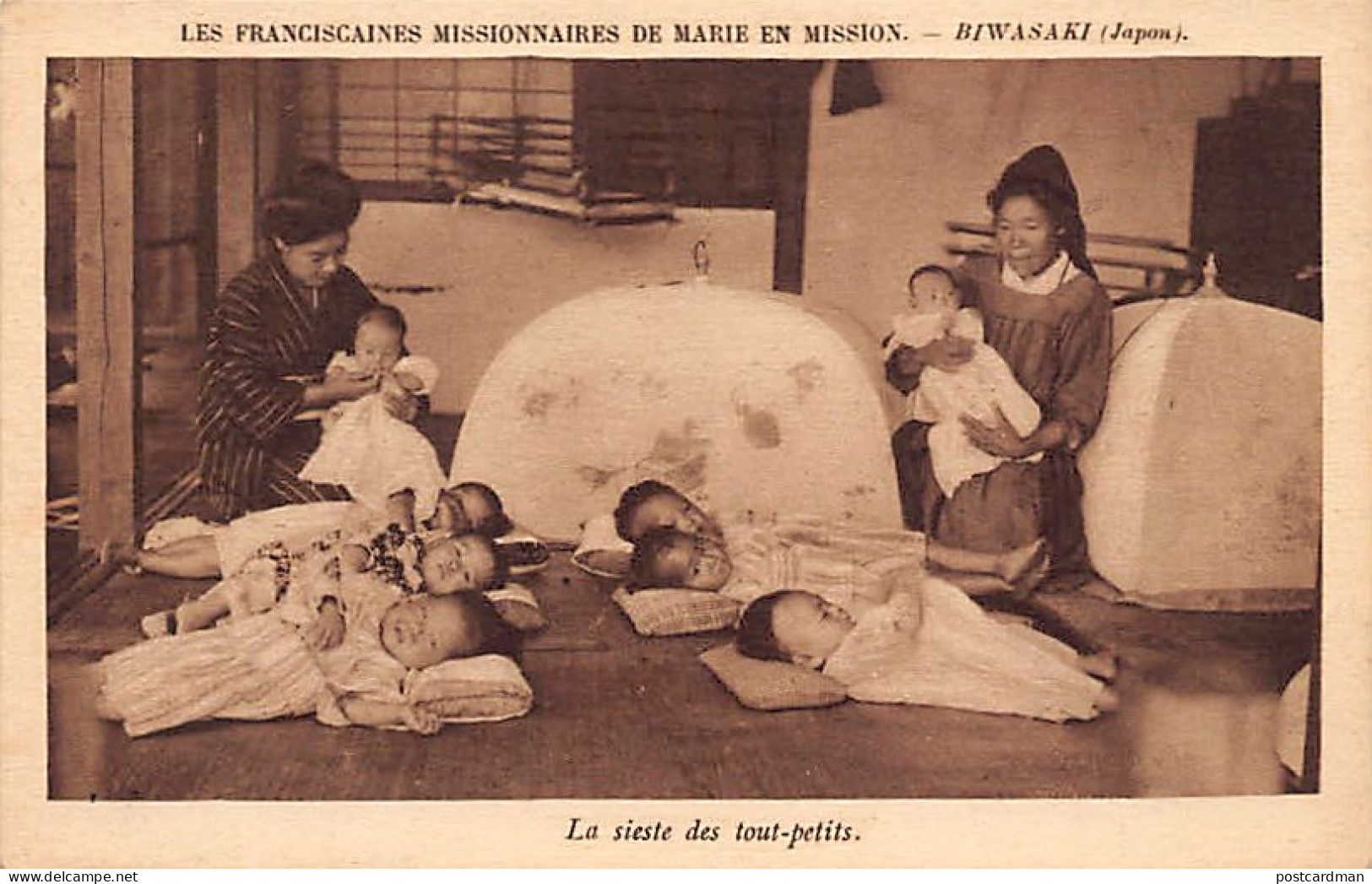 Japan - BIWASAKI Biwazaki - Toddler Nap - Publ. The Franciscan Missionaries Of Mary In Mission - Autres & Non Classés