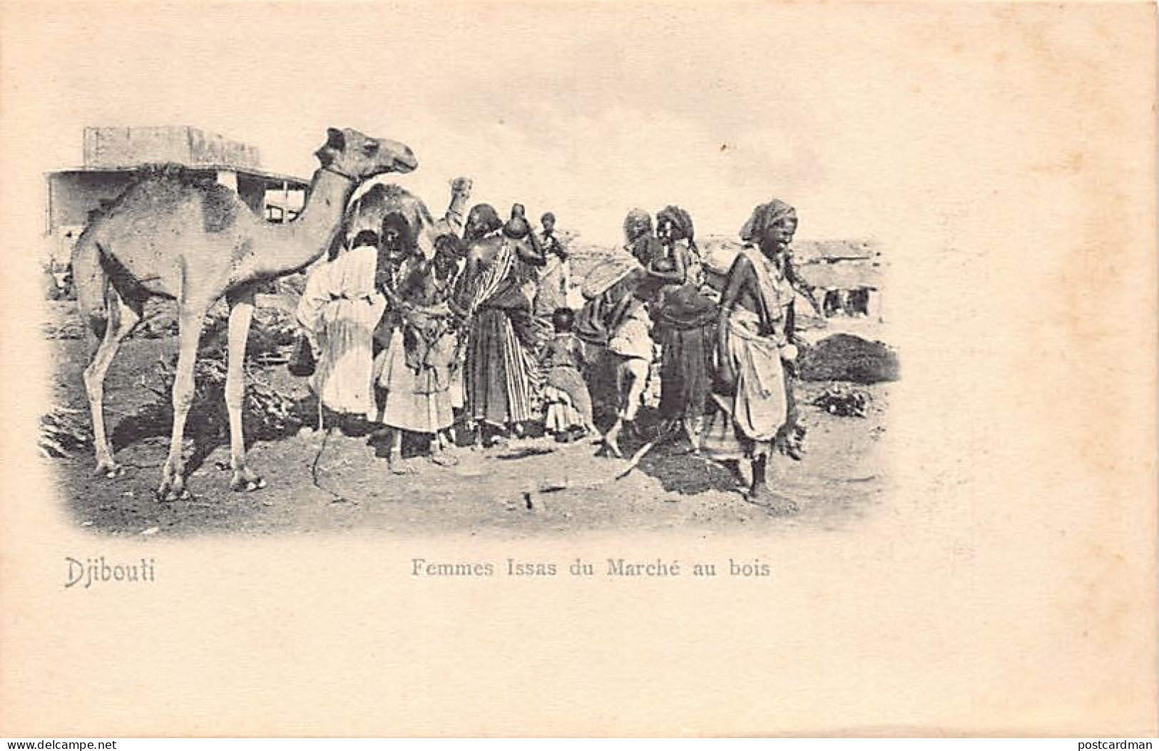 Djibouti - Femmes Issas Du Marché Au Bois - Ed. Inconnu  - Dschibuti