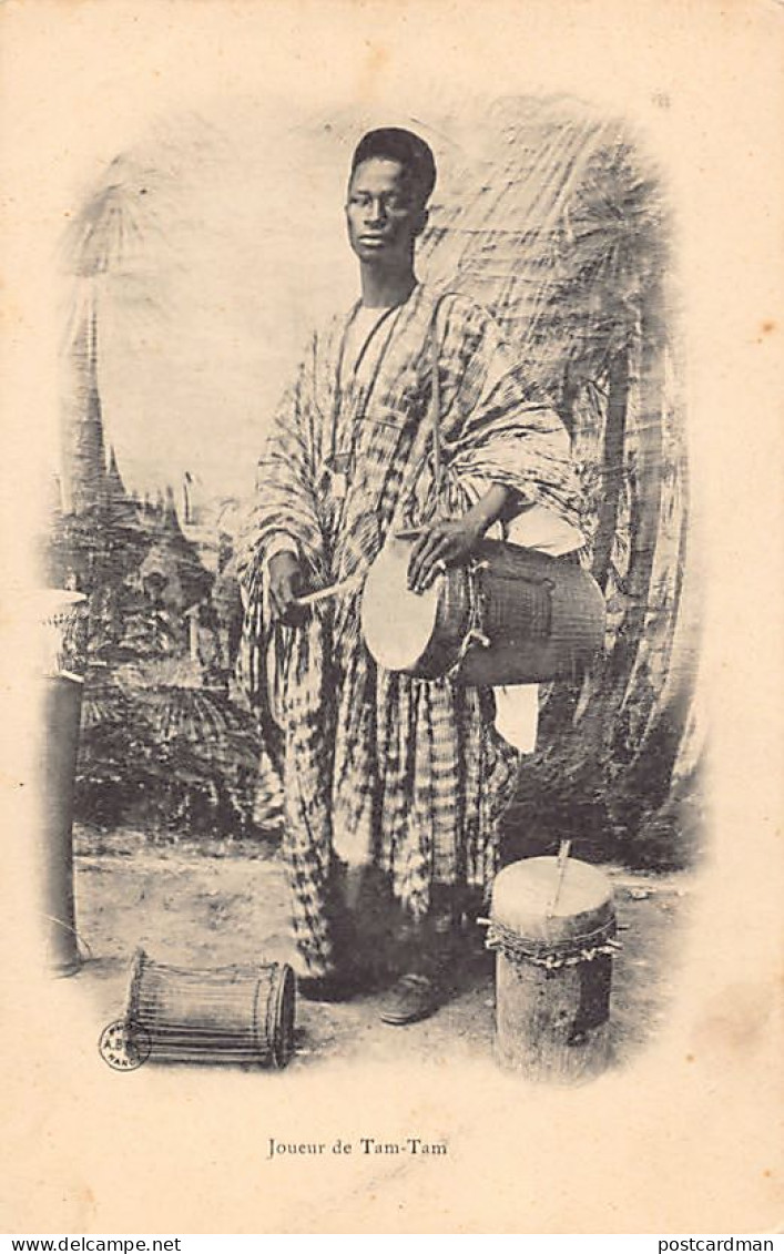 Sénégal - Joueur De Tam-tam - Ed. A. Bergeret  - Senegal