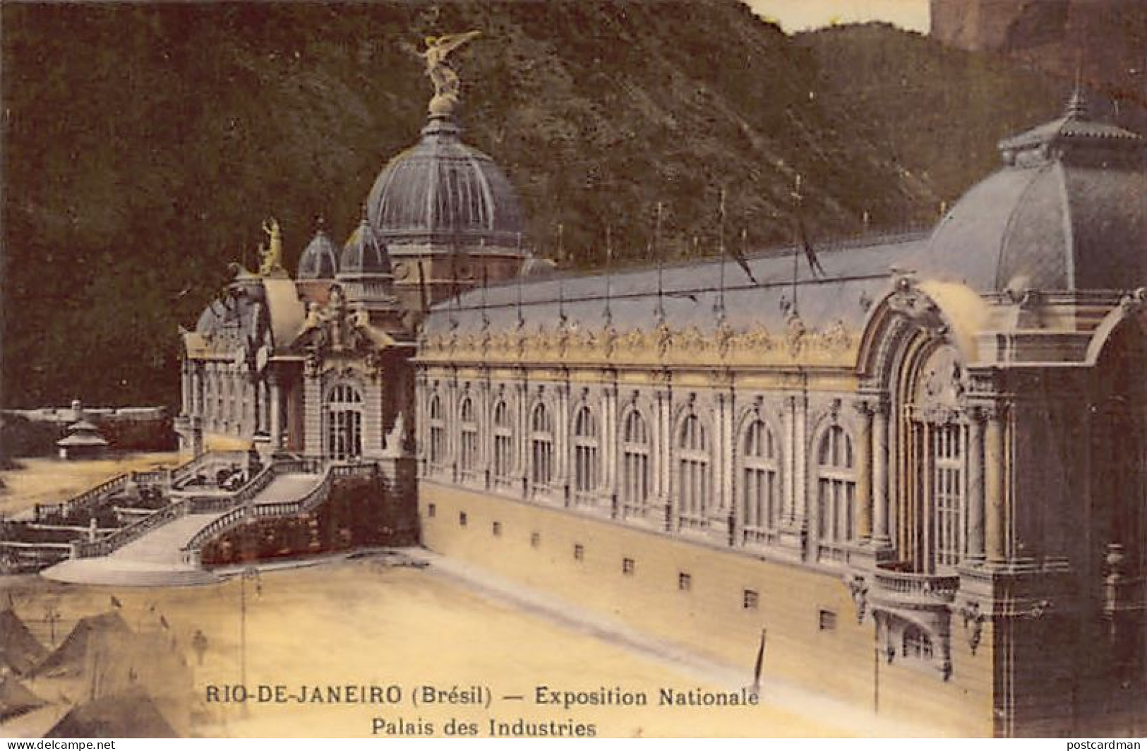 Brasil - RIO DE JANEIRO - Exposição Nacional - Palácio Das Indústrias - Ed. Desconhecido  - Rio De Janeiro