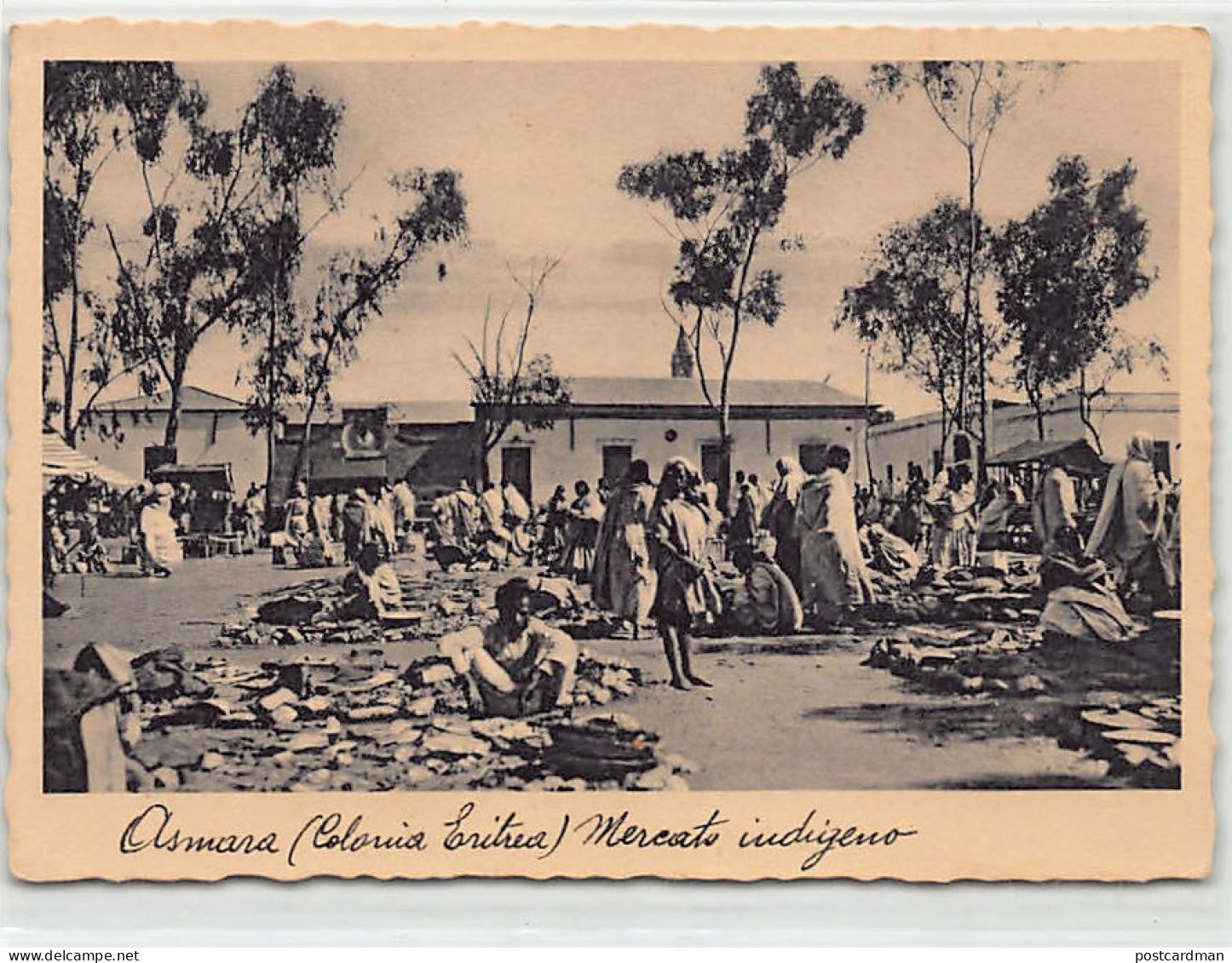 Eritrea - ASMARA - Native Market - Publ. A. A. E F. Cicero  - Erythrée