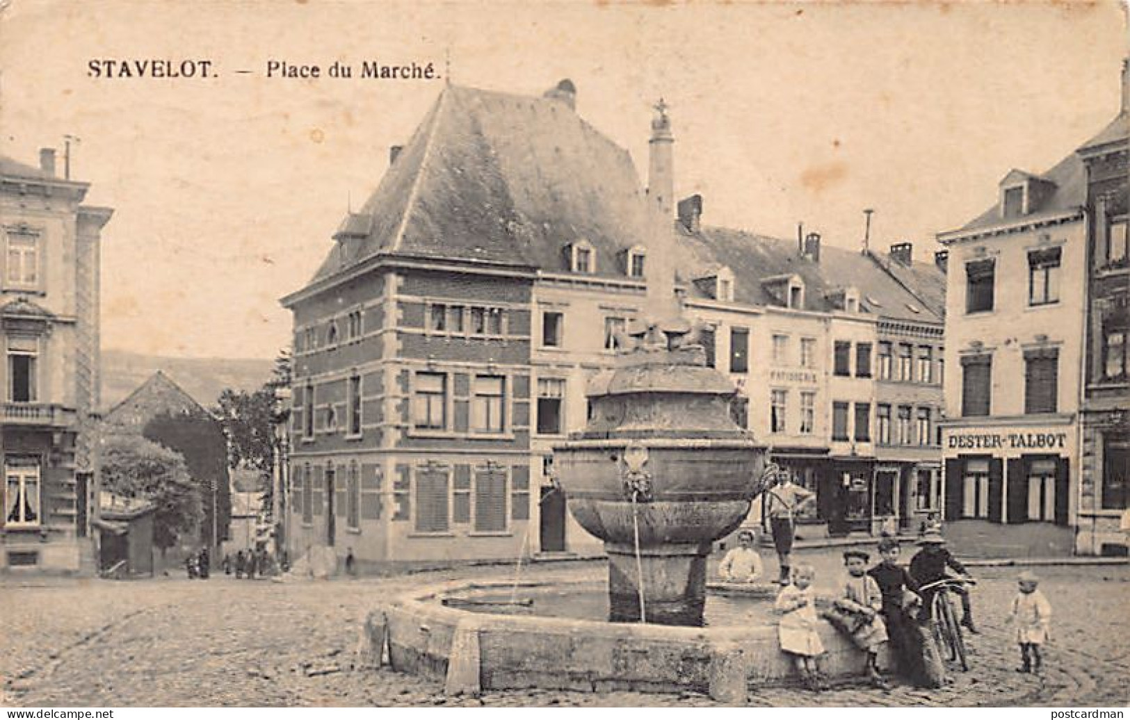 Belgique - STAVELOT (Liège) Place Du Marché - Stavelot
