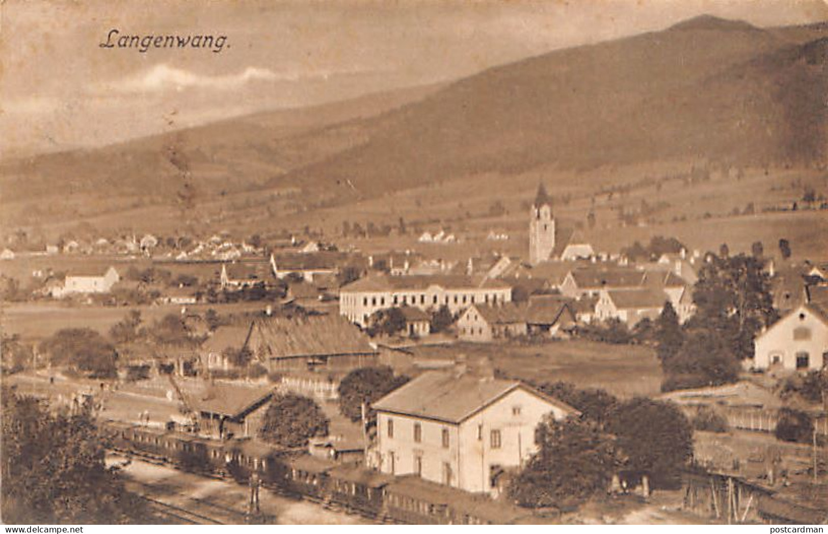 Österreich - Langenwang (ST) Gesamtansicht - Langenwang