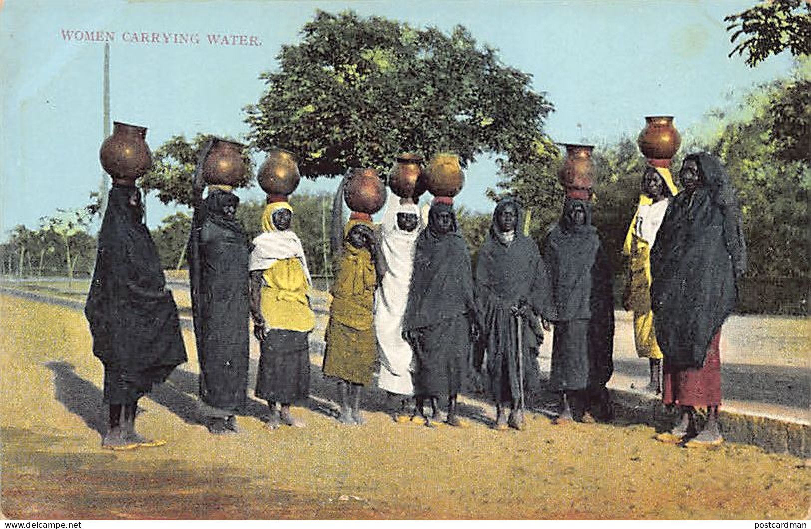Egypt - Women Carrying Water - Publ. The Cairo Postcard Trust 419 - Other & Unclassified