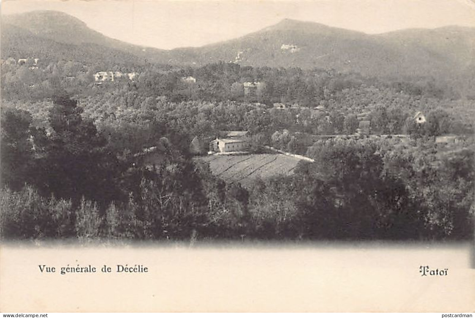 Greece - TATOI - General View Of Decelea - Publ. Unknown  - Greece