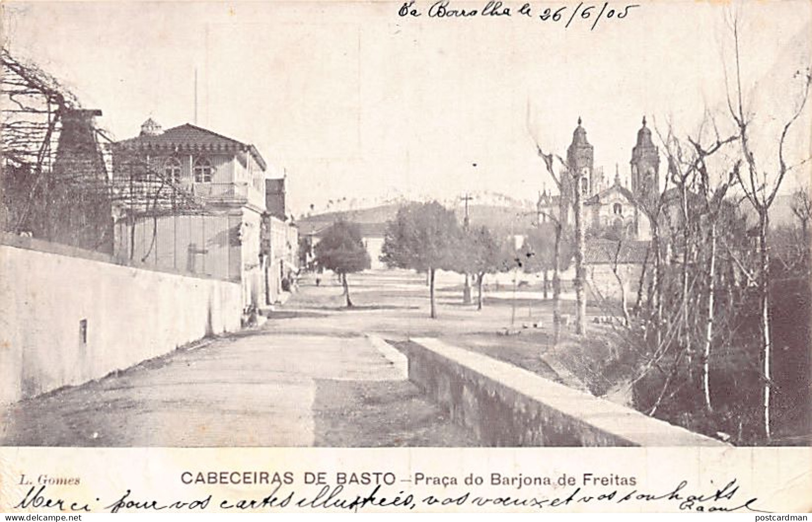 Portugal - CABECEIRAS DE BASTO - Praça Do Barjona De Freitas - Other & Unclassified