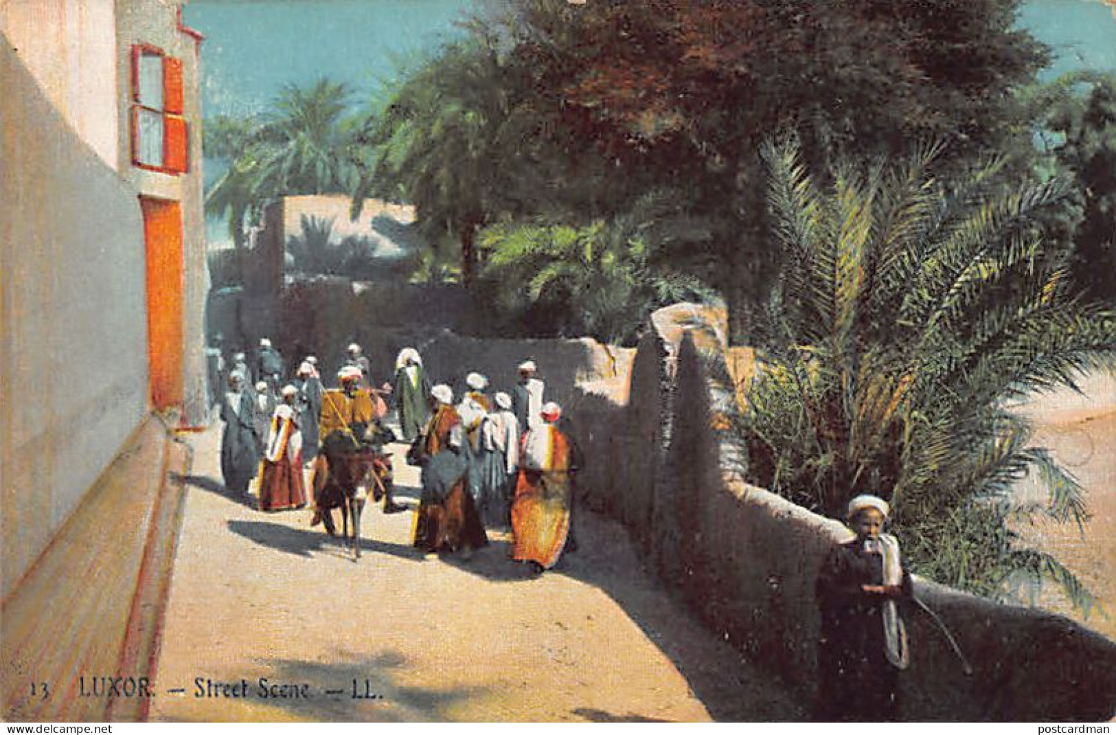 Egypt - LUXOR - Street Scene - Publ. LL Levy 13 - Louxor