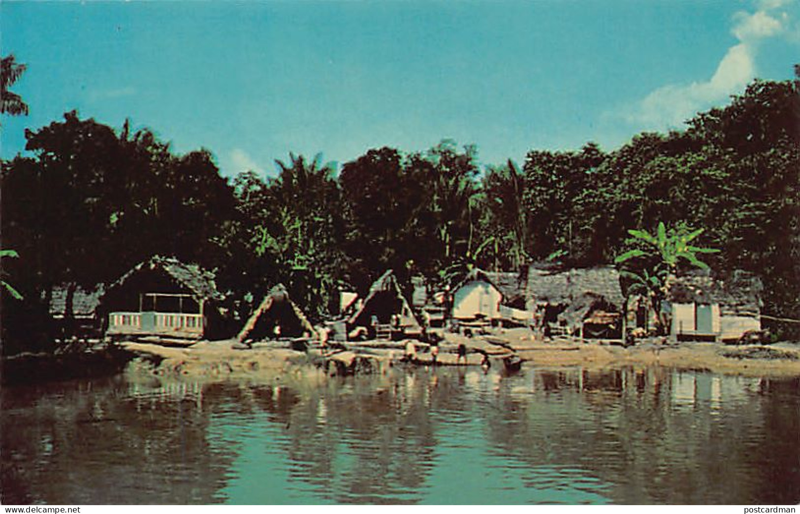 Suriname - Bird's Eye View Of Bushnegro Village On The Cottica River - Publ. De Fotohandel 37 - Surinam