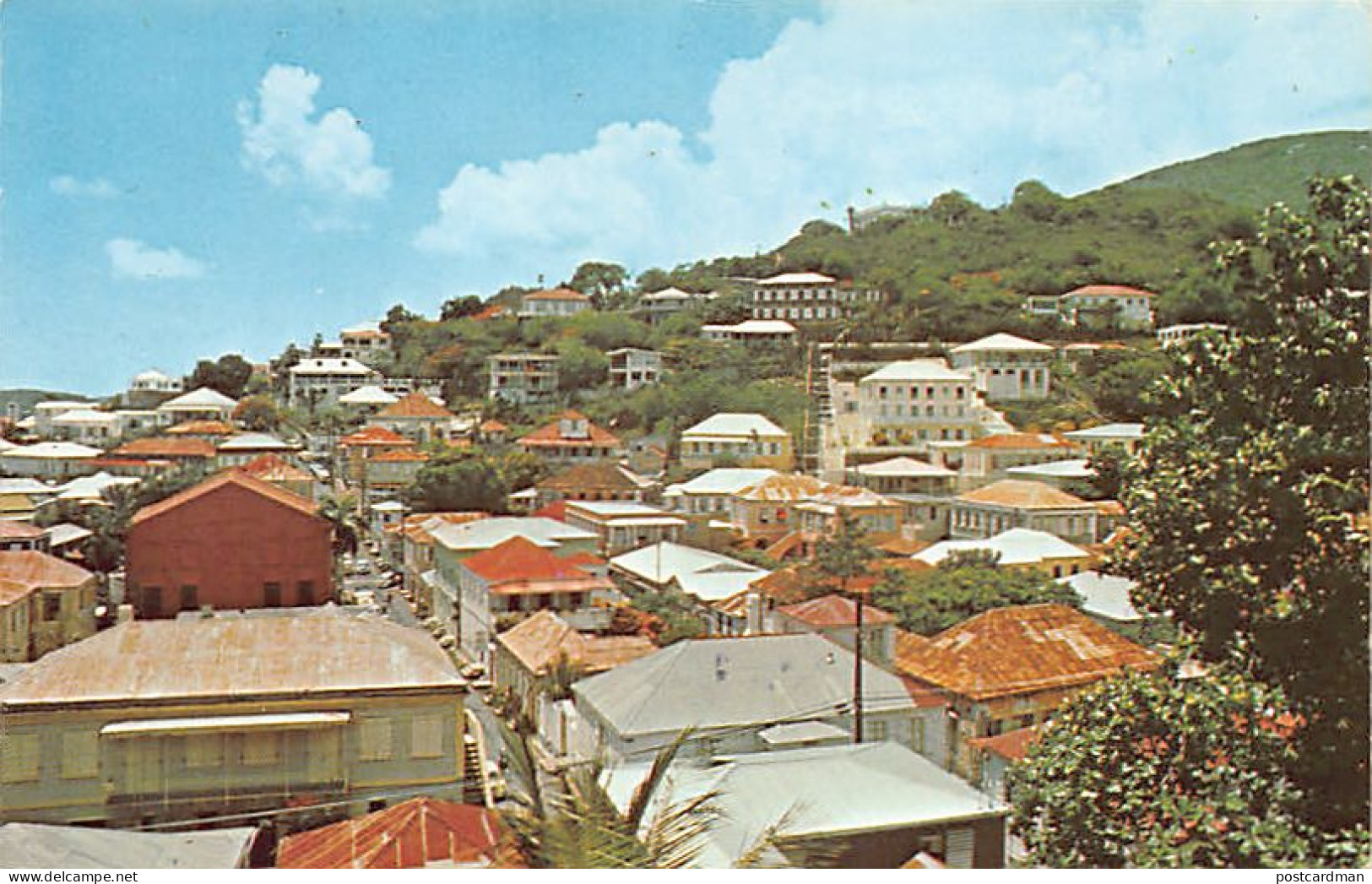 U.S. Virgin Islands - SAINT THOMAS - View Of Denmark Hill - Publ. Caribe Tourist Promotions  - Amerikaanse Maagdeneilanden