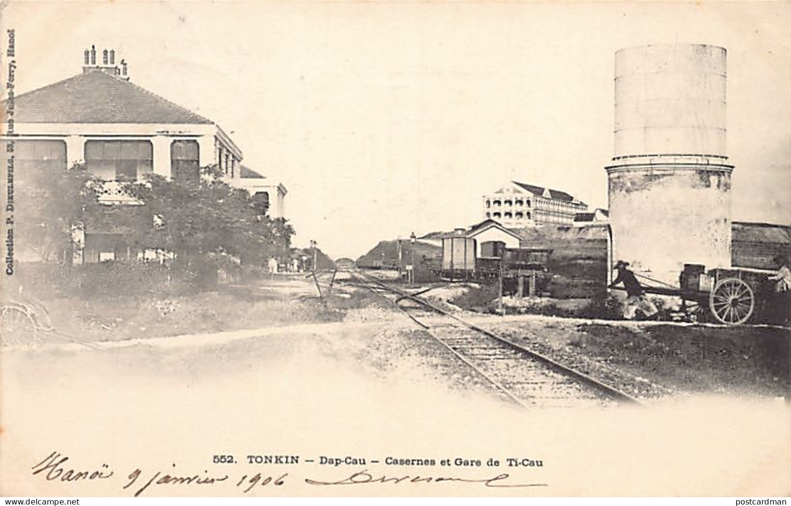 Vietnam - DAP CAU - Caserne Et Gare De Ti-Cau - Ed. P. Dieulefils 552 - Viêt-Nam
