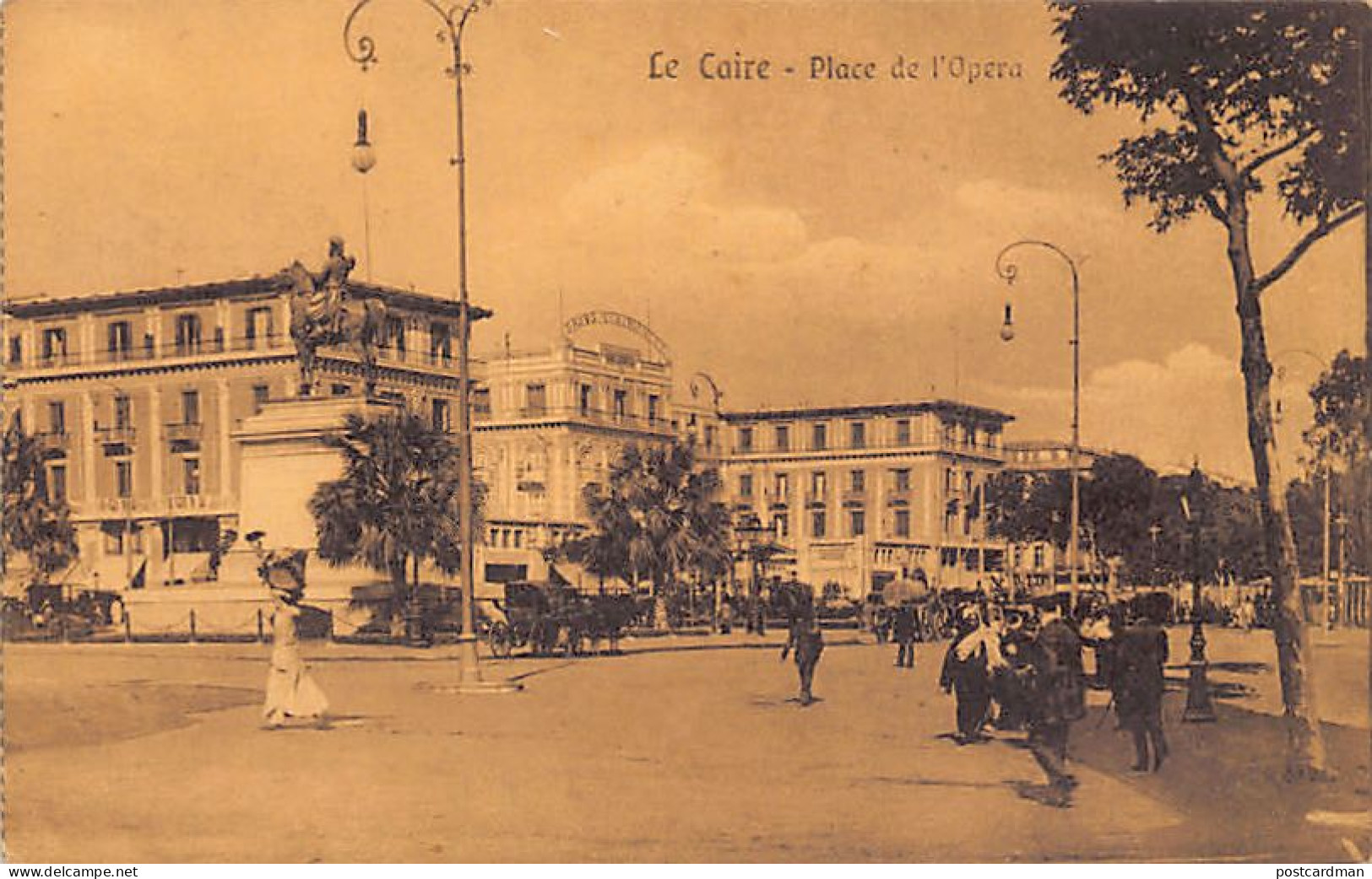 Egypt - CAIRO - Opera Square - Publ. The Cairo Postcard Trust Serie 207 - Otros & Sin Clasificación