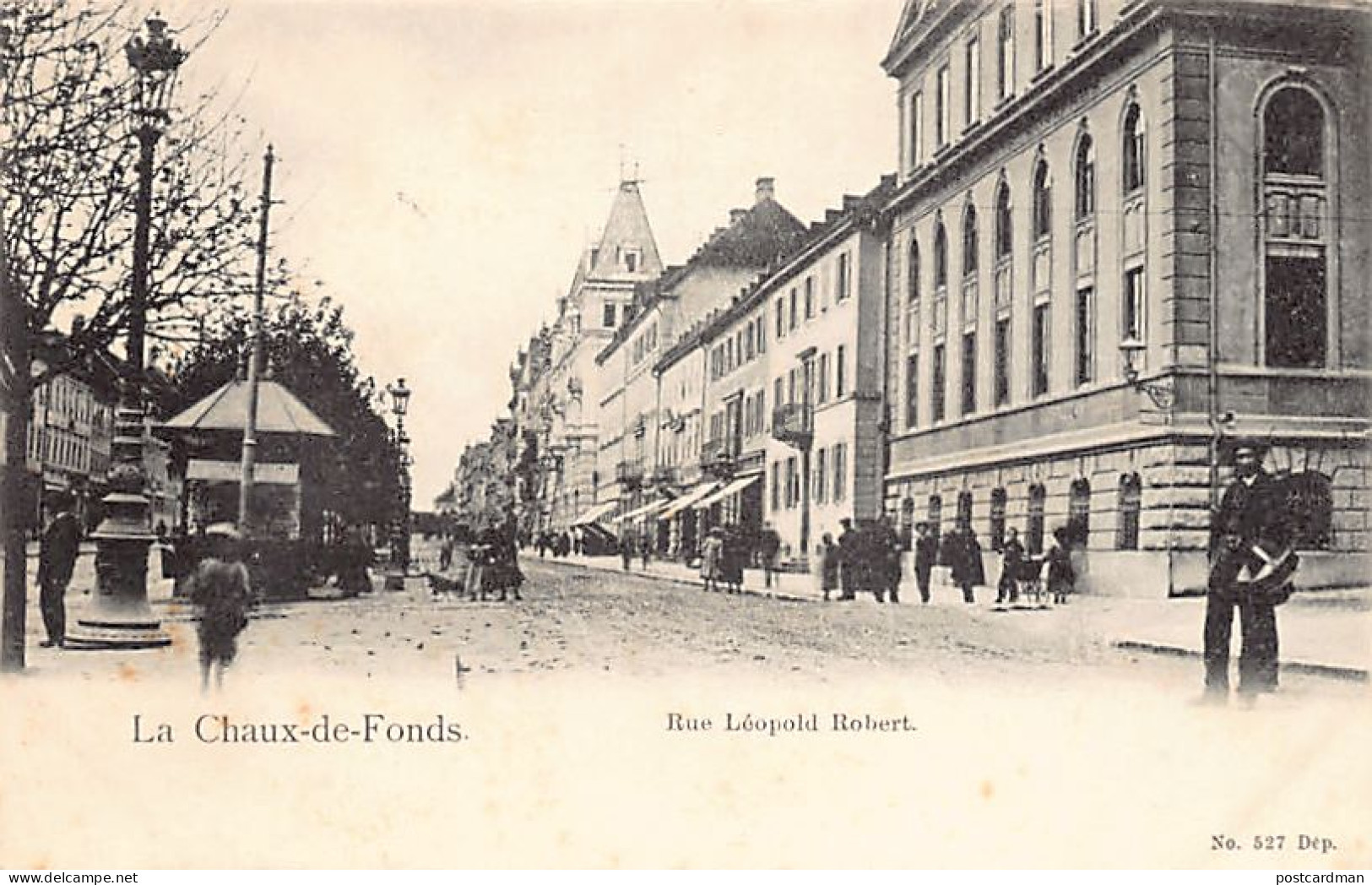 LA CHAUX-DE FONDS (NE) Rue Léopold Robert - Ed. Inconnu  - La Chaux-de-Fonds