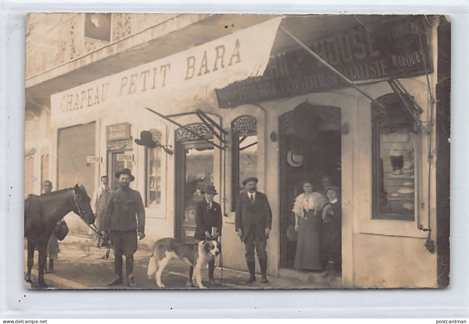 Algérie - ORAN - Petit-Bara Chapellier Spécialiste - Modern House - CARTE PHOTO - Ed. Inconnu  - Oran