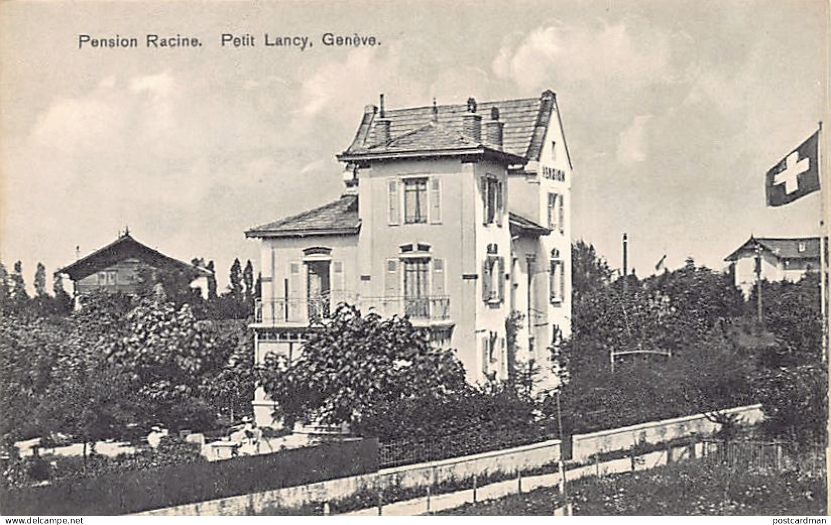 PETIT LANCY (GE) Pension Racine - Ed. Inconnu  - Andere & Zonder Classificatie