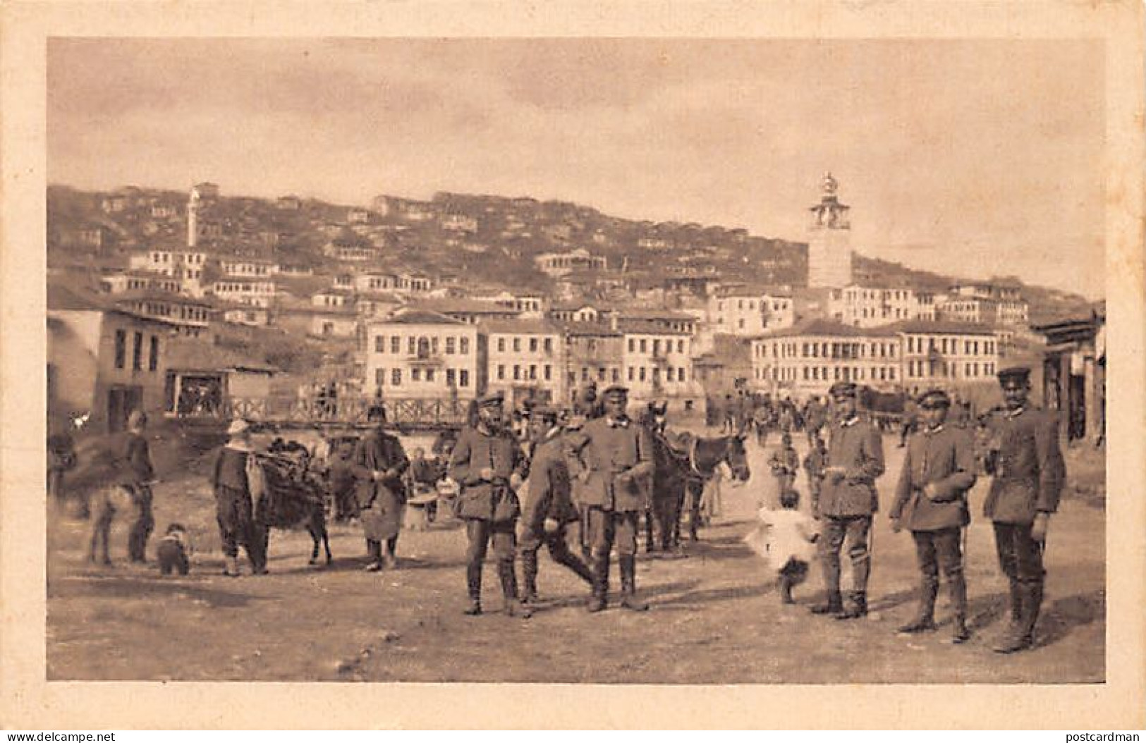 Macedonia - VELES - German Occupation By The Royal Bavarian Infantry Regiment, March 1916 - Macédoine Du Nord