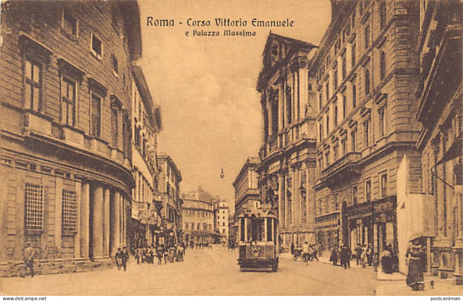 ROMA - Corso Vittorio Emanuele E Palazzo Massimo - Tram 426 - Andere & Zonder Classificatie