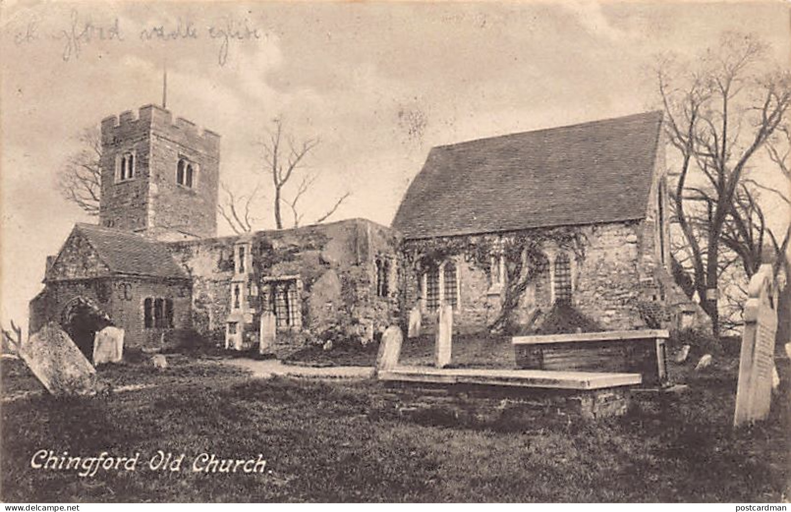 England - London - CHINGFORD Old Church - Londen - Buitenwijken