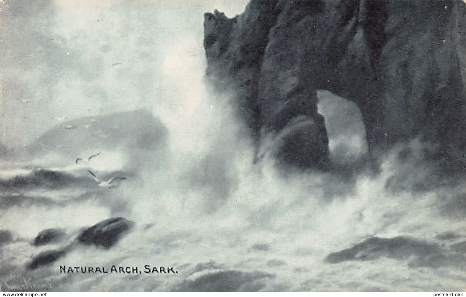 SARK - Natural Arch - Publ. Dennis & Sons 6413 - Sark