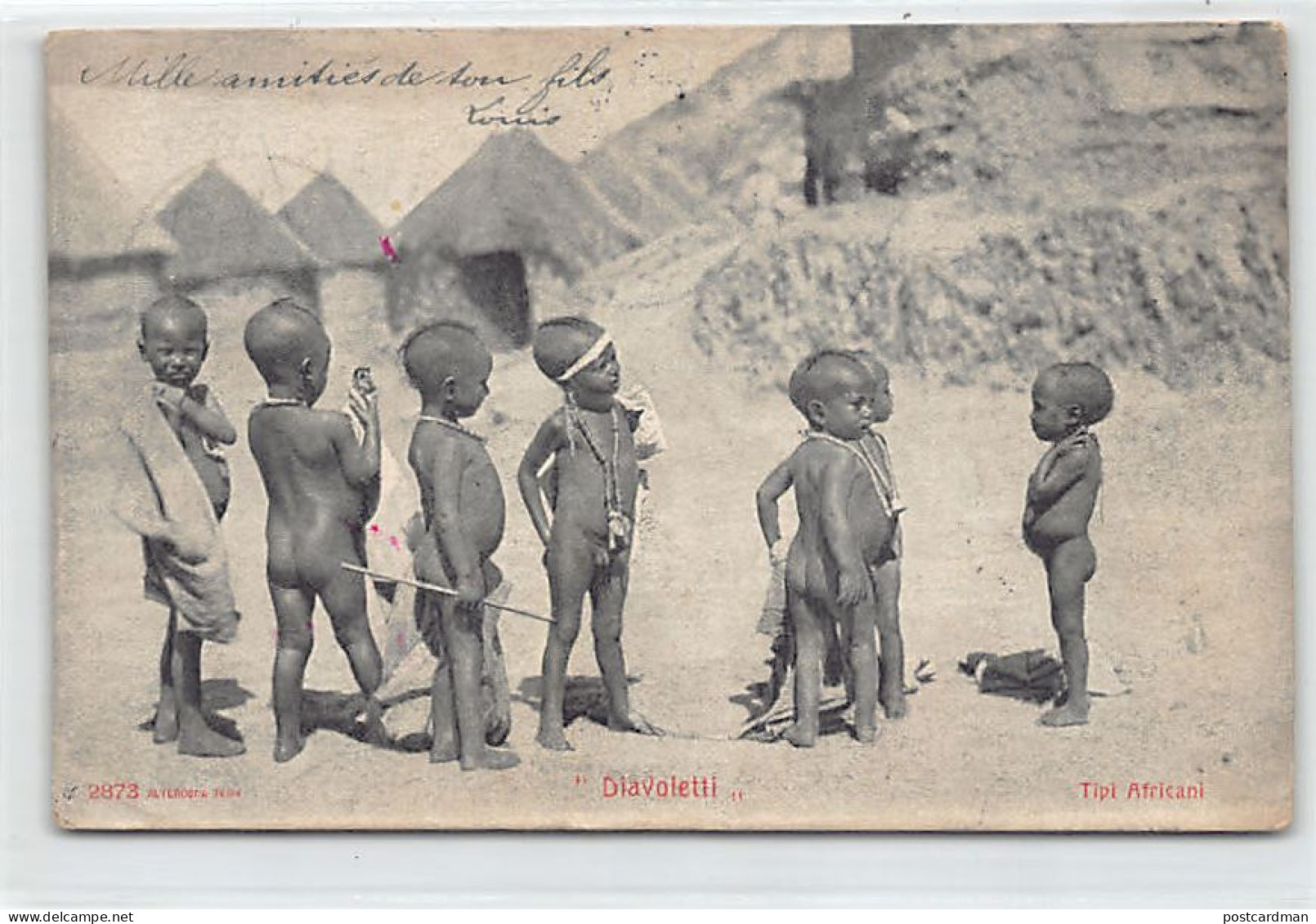 Eritrea - Little Devils (native Children) - Publ. Alterocca (Terni, Italy) 2873 - Eritrea
