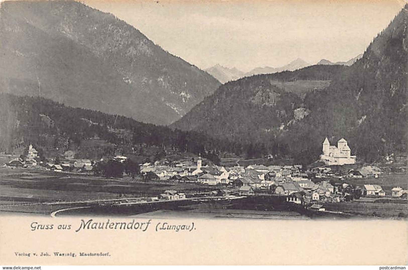 Österreich - Mauterndorf (S) Totalansicht - Mauterndorf