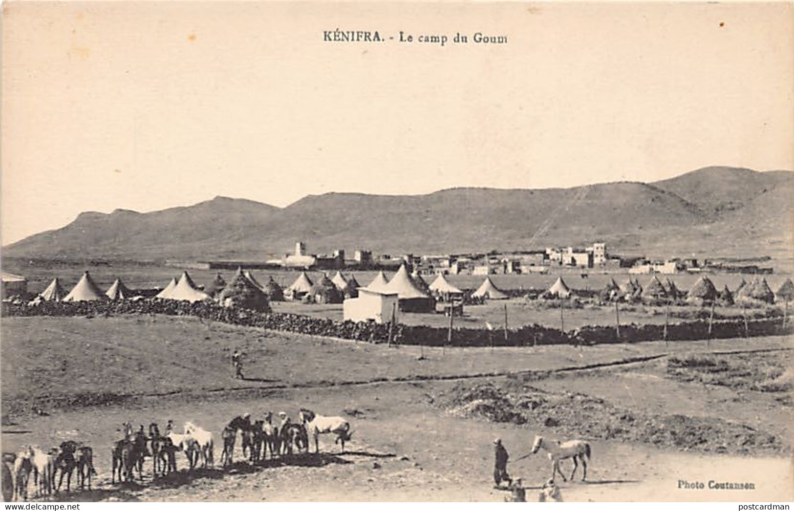 Maroc - KHÉNIFRALe Camp Du Goum - Ed. Coutanson - Otros & Sin Clasificación