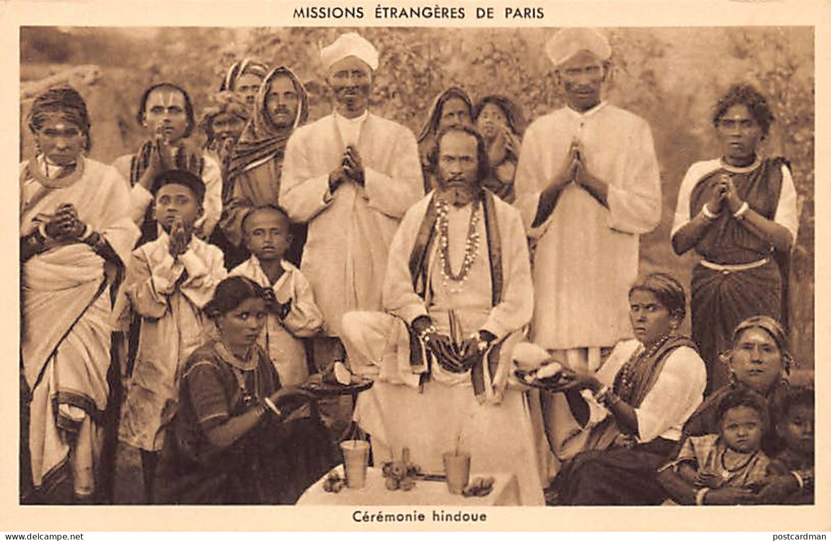 India - Hindu Ceremony - Publ. Foreign Missions Of Paris (France) - Inde