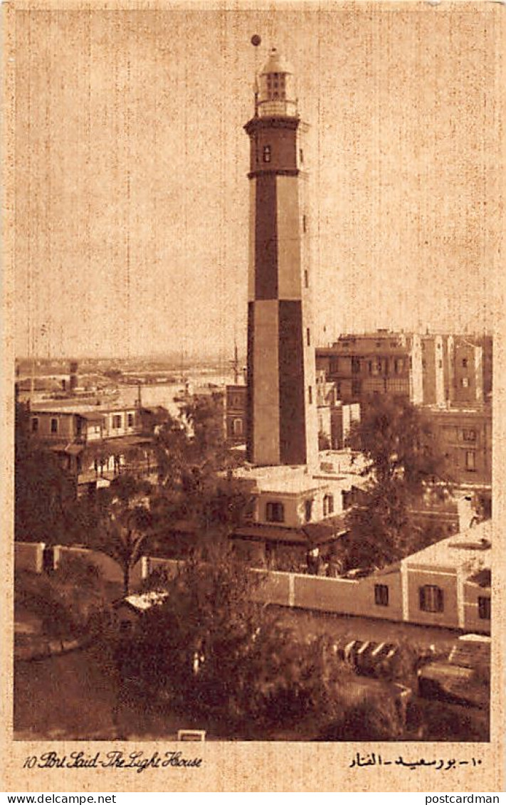 Egypt - PORT-SAÏD - The Lighthouse - Publ. Lehnert & Landrock 10 - Port-Saïd