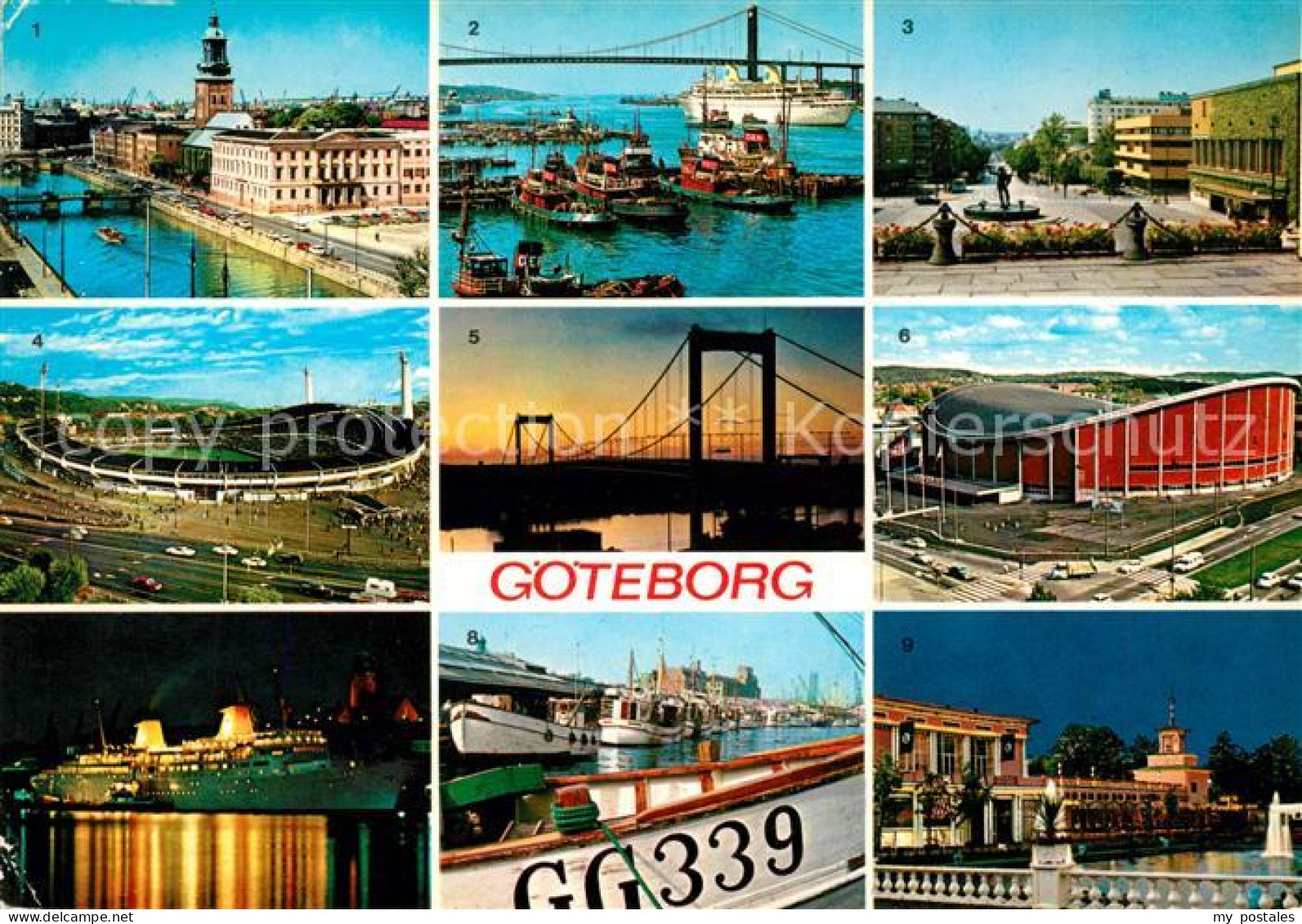 73070304 Goeteborg Gustav Adolfs Torg Liseberg Hamnen Goeteborg - Schweden