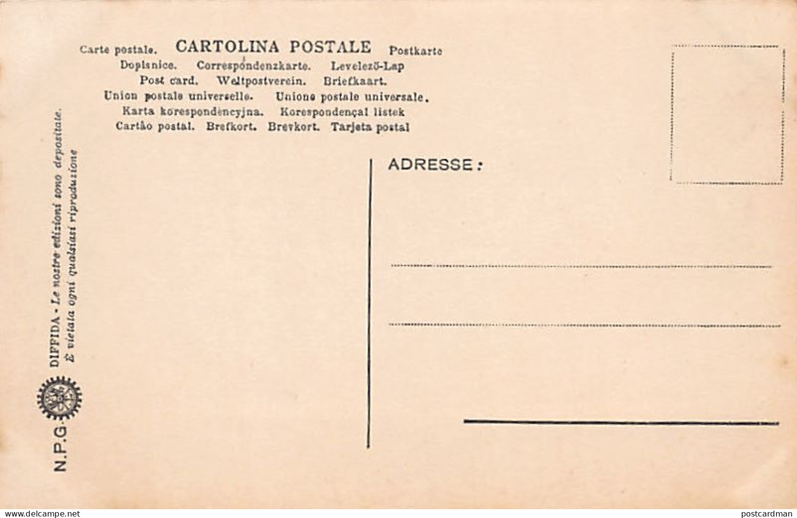 PALERMO - S. Erasmo - Arrivo Del Tonno - Ed. N.P.G. 87 - Palermo