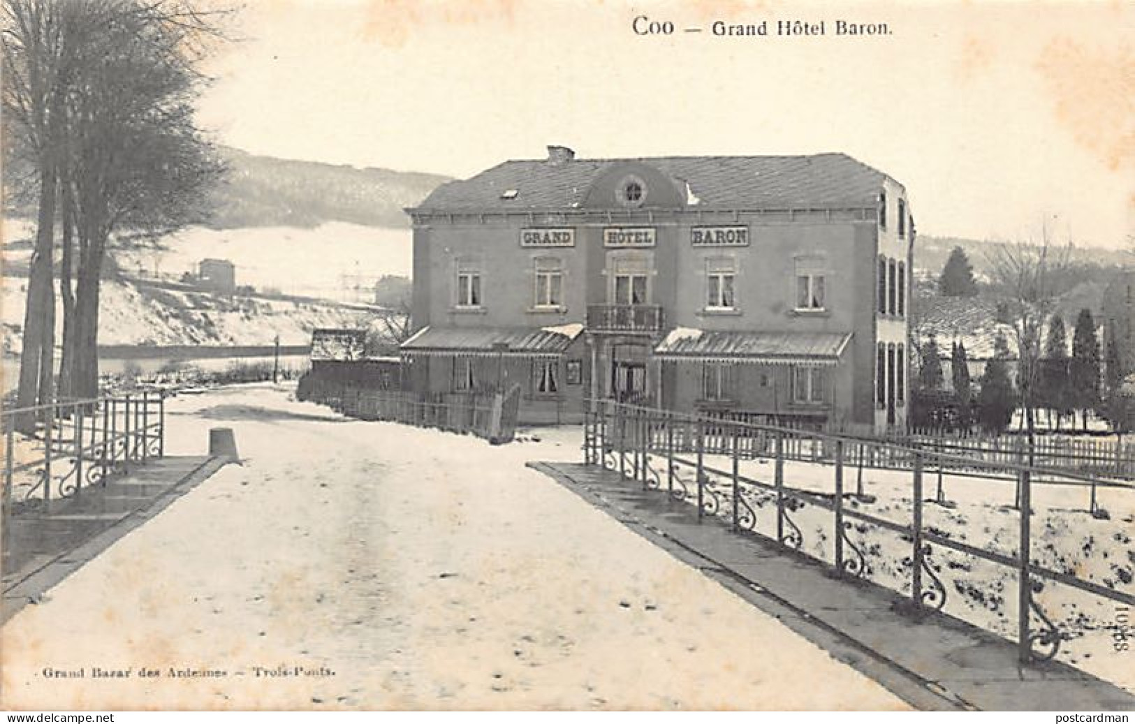 COO (Liège) Grand Hôtel Baron, Sous La Neige - Sonstige & Ohne Zuordnung