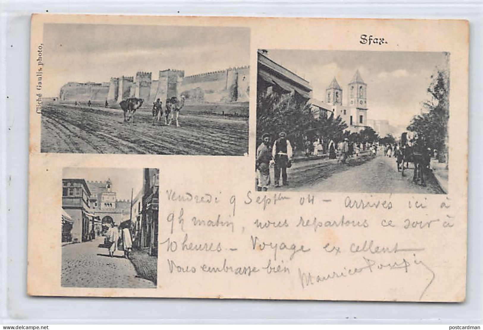 SFAX - Carte Multi-vues - Ed. Gaulis  - Tunisia