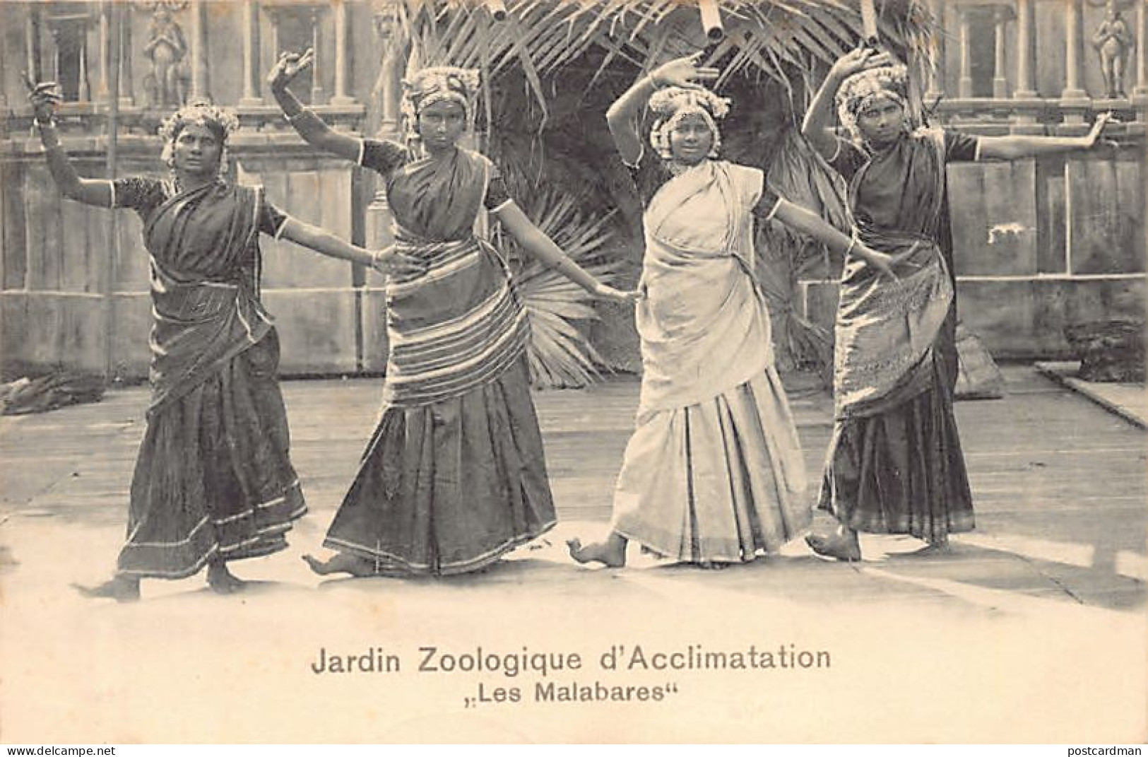 India - The Malabars - The Dancers (ethnic Group Of South Indian Tamil) - Publ. The Indian Caravan - Jardin D'acclimatat - Inde