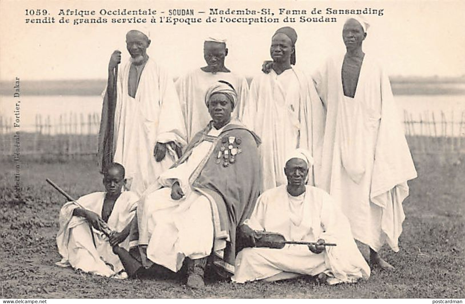 MALI - Mademba-SI, Fama De Sansanding Rendit De Grands Services à L'époque De L'Occupation Du Soudan - Ed. Fortier 1059 - Malí