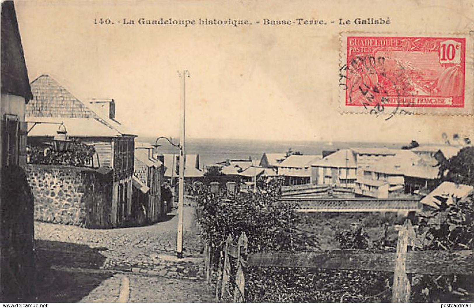 La Guadeloupe Historique - BASSE-TERRE - Le Galisbé - Ed. F. Petit 140 - Basse Terre