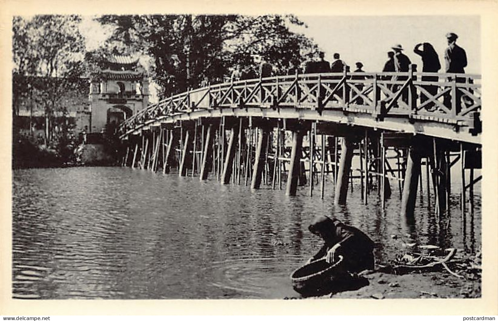Vietnam - HANOI - Le Pont De Thê Hu'c - Ed. Kim Hu'ng 25 - Vietnam