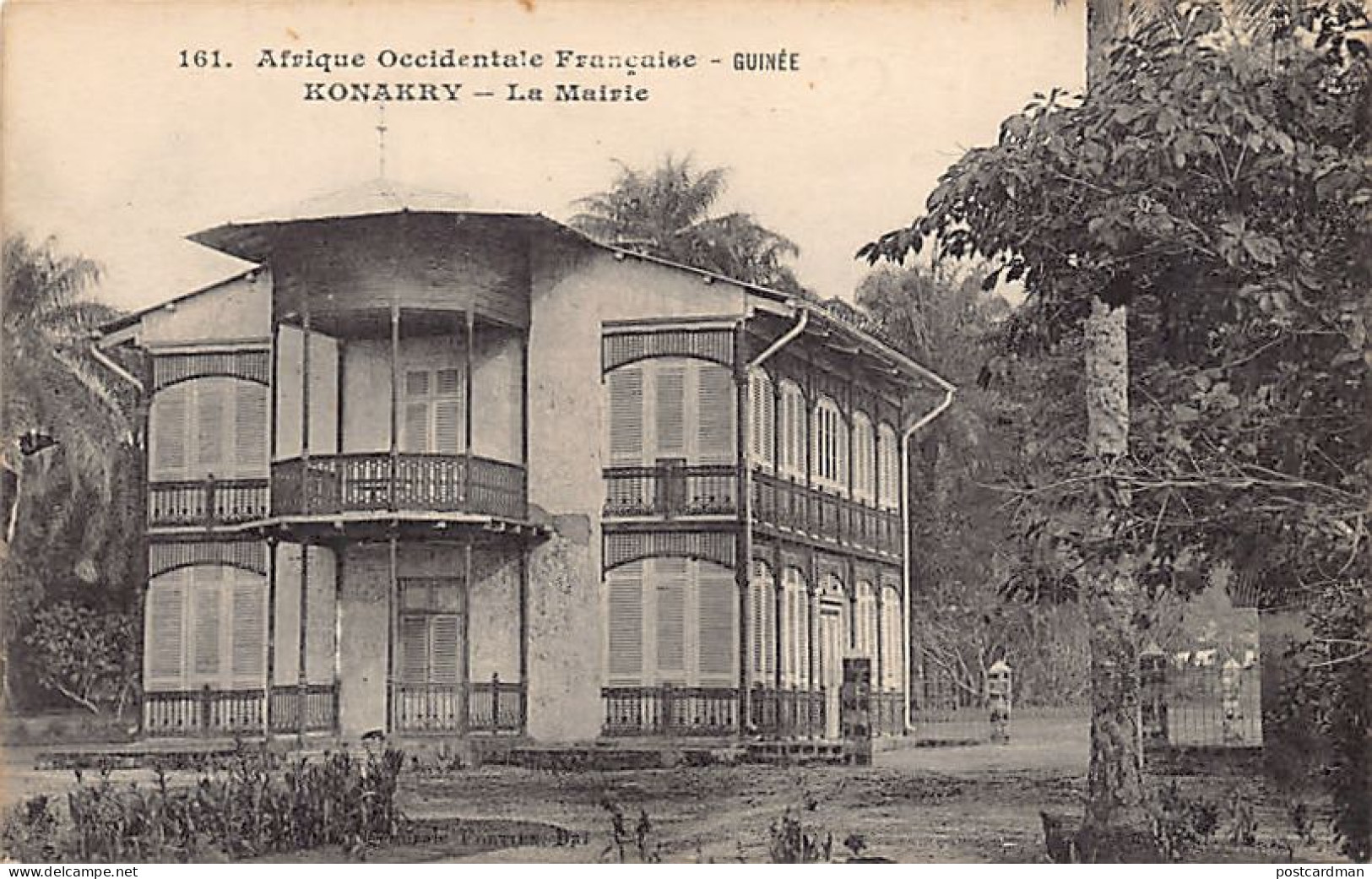 Guinée - CONAKRY - La Mairie - Ed. Fortier 161 - French Guinea