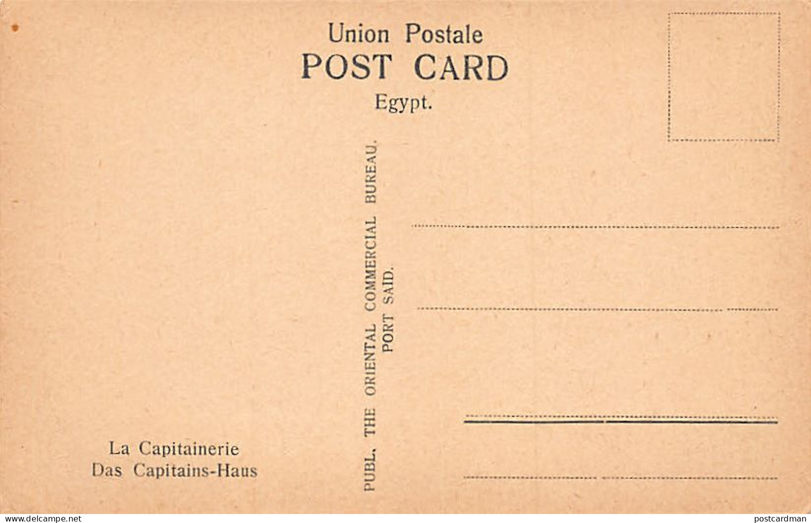 Egypt - ISMAILIA - The Captain's House - Publ. Lehnert & Landrock 223 - Autres & Non Classés