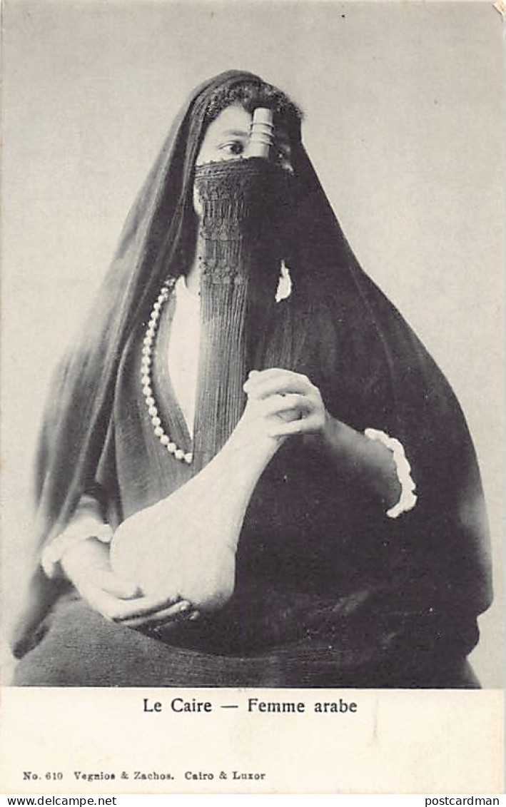 Egypt - Arab Woman - Publ. Vegnios & Zachos 610 - Autres & Non Classés
