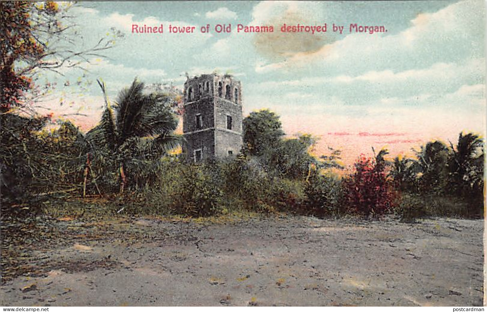 Ciudad De Panamá - Ruined Tower Of Old Panama By Morgan - Publ. I. L. Maduro Jr. 33C - Panama