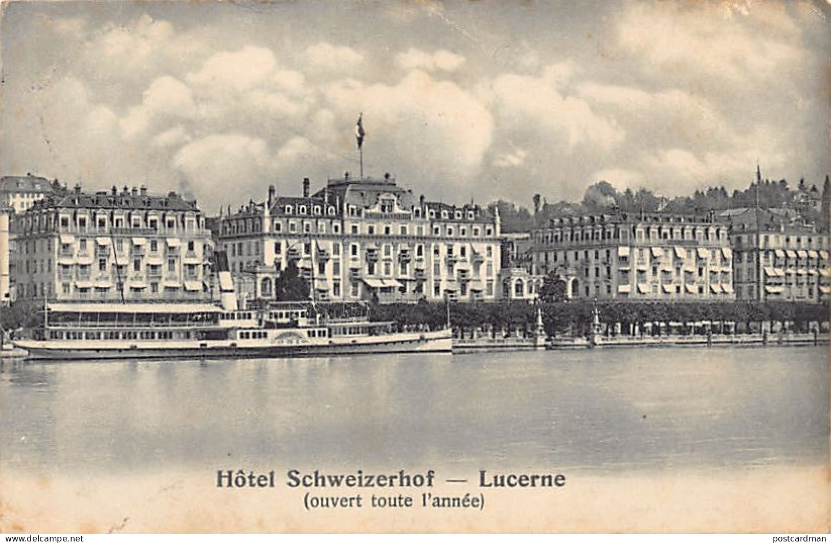 LUCERNE - Hôtel Schweizerhof - Ed. Papeterie Wega  - Luzern