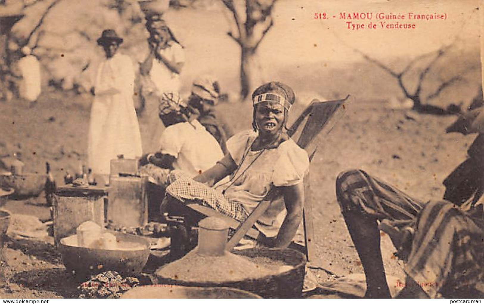 Guinée - MAMOU - Type De Vendeuse - Ed. A. James 512 - Guinée