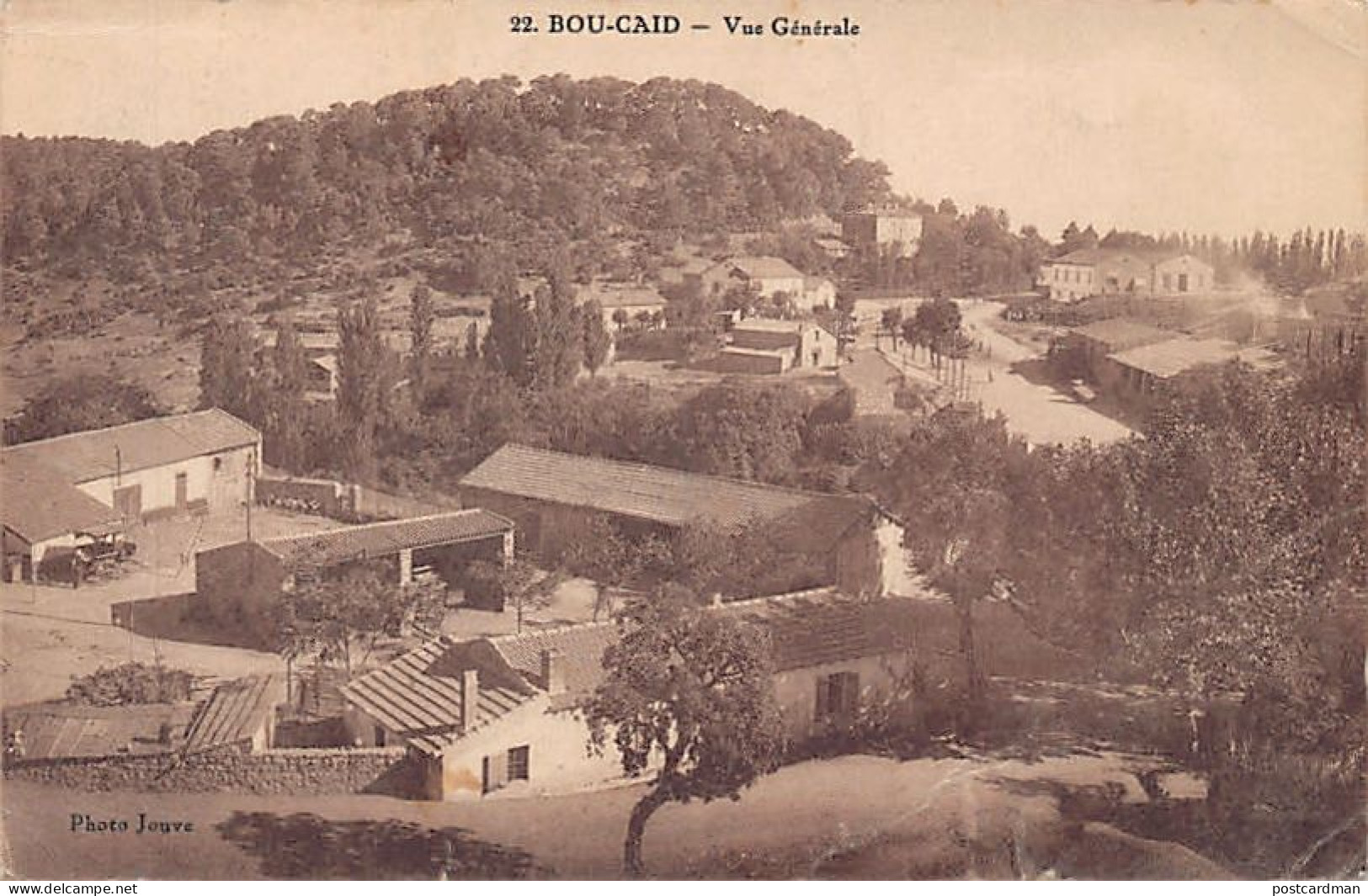 Algérie - BOU CAÏD Boucaid - Vue Générale - Ed. Jouve 22 - Altri & Non Classificati