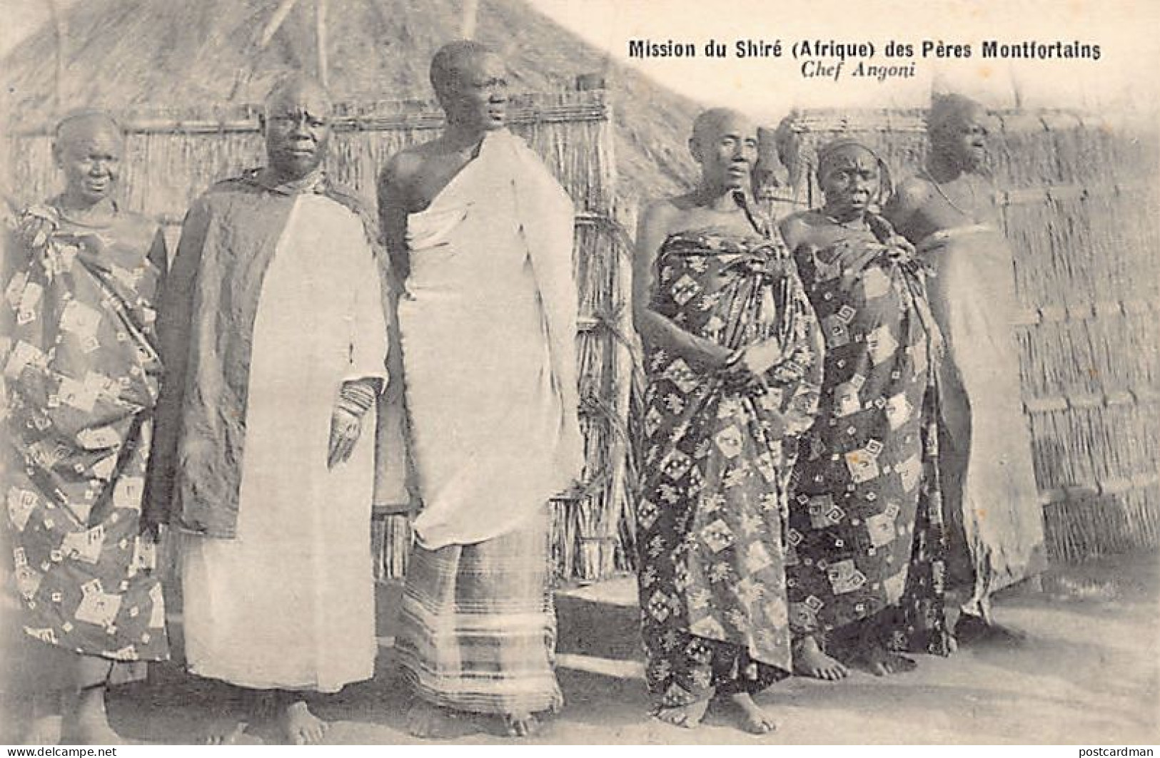 Malawi - Ngoni (also Spelled Angoni) Native Chief - Publ. Company Of Mary - Mission Du Shiré Des Pères Montfortains - Malawi